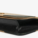 Chanel Classic Full Flap Bag Beige/Black Chevron Quilted Leather 24K Gold-Plated Hardware