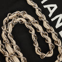 Chanel Cream Leather Ultimate Stitch Single Flap Bag