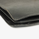 Louis Vuitton Serviette Fermoir Black Epi Leather Briefcase