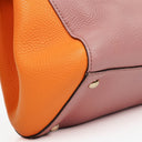 Gucci Bi-Colour Pebbled Calfskin Medium Bamboo Shopper Tote Bag
