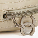 Chanel Cream Leather Ultimate Stitch Single Flap Bag