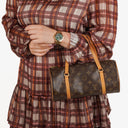 Louis Vuitton Papillon 25 Vintage Monogram Canvas Handbag
