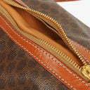 Sac seau à cordon Celine Vintage Macadam Triomphe Marron