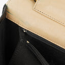 Chanel Classic Full Flap Bag Beige Chevron Quilted Leather 24K Gold-Plated Hardware