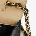 Chanel Classic Full Flap Bag Beige Chevron Quilted Leather 24K Gold-Plated Hardware