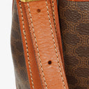 Sac seau à cordon Celine Vintage Macadam Triomphe Marron