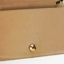 Chanel Classic Full Flap Bag Beige Chevron Quilted Leather 24K Gold-Plated Hardware