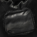 Chanel Black Leather Vanity Case