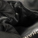 Chanel Black Leather Vanity Case
