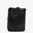 Chanel Black Leather Vanity Case