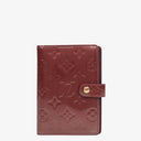 Louis Vuitton Amarante Patent Leather Ring Agenda Cover