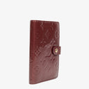 Louis Vuitton Amarante Patent Leather Ring Agenda Cover