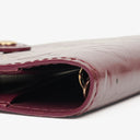 Louis Vuitton Amarante Patent Leather Ring Agenda Cover