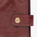 Louis Vuitton Amarante Patent Leather Ring Agenda Cover