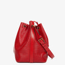Louis Vuitton Petit Noe Rote EPI Leder Schultertasche