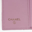 Chanel Quilted Pink Chanel 19 Small Flap Wallet