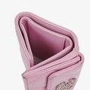 Chanel Quilted Pink Chanel 19 Small Flap Wallet