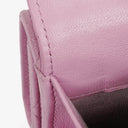 Chanel Quilted Pink Chanel 19 Small Flap Wallet