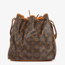 Louis Vuitton Petit Noe Monogram Canvas Shoulder Bag
