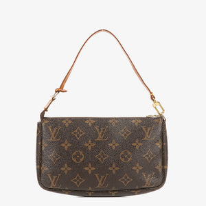 Louis Vuitton Pochette Accessoires Monogram Canvas Clutch Handbag