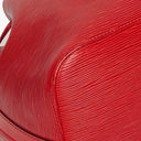 Louis Vuitton Petit Noe Rote EPI Leder Schultertasche