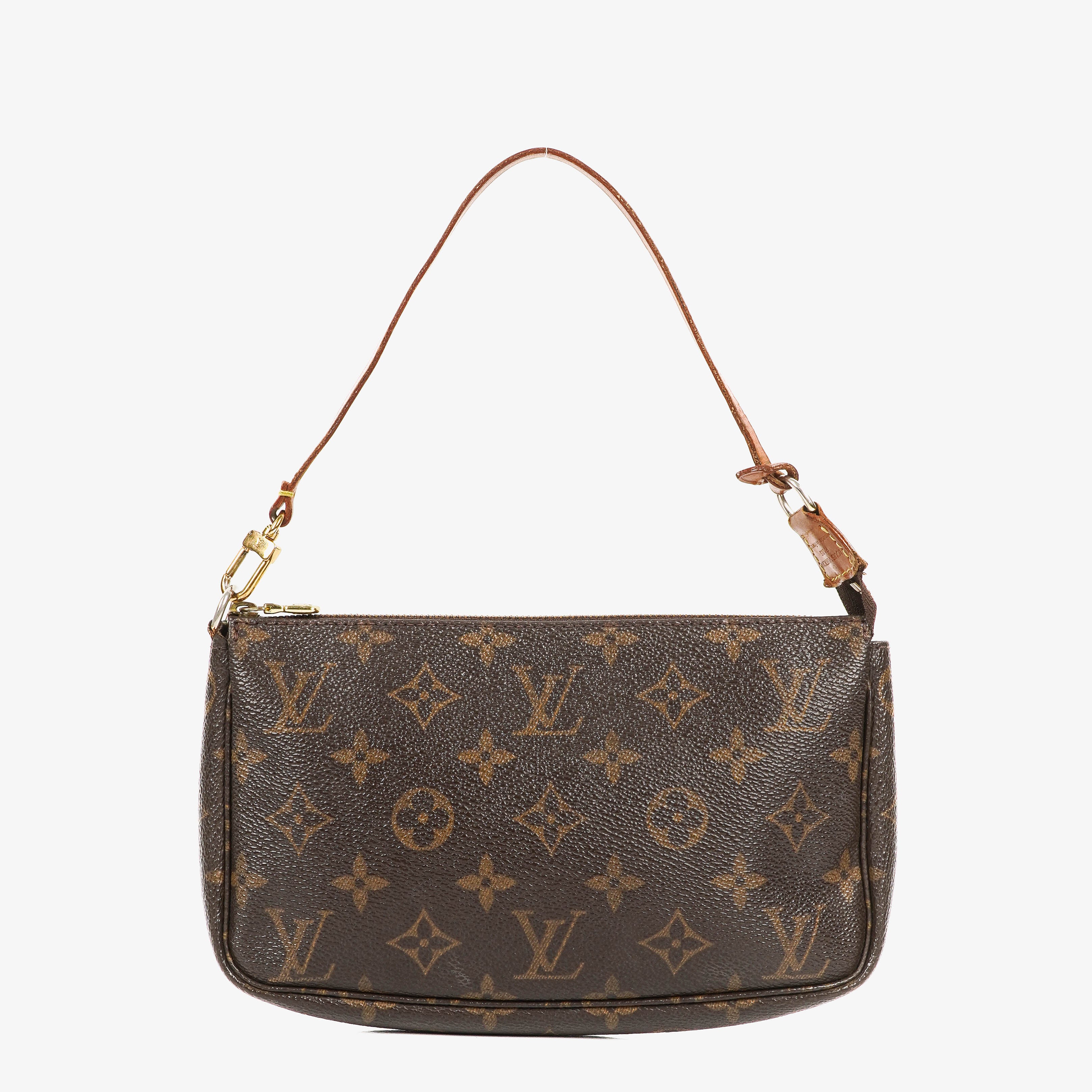 Louis Vuitton Pochette Accessoires Monogram Canvas Clutch Handbag