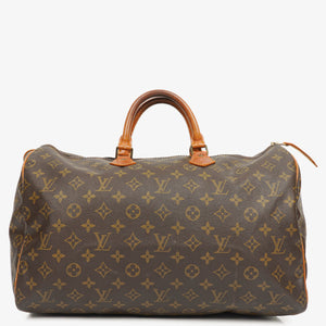 Louis Vuitton Speedy 40 Monogram Canvas Bag