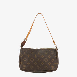 Louis Vuitton Pochette Accessoires Monogram Canvas Clutch Handbag