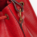 Louis Vuitton Petit Noe Rote EPI Leder Schultertasche