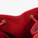Louis Vuitton Petit Noe Rote EPI Leder Schultertasche
