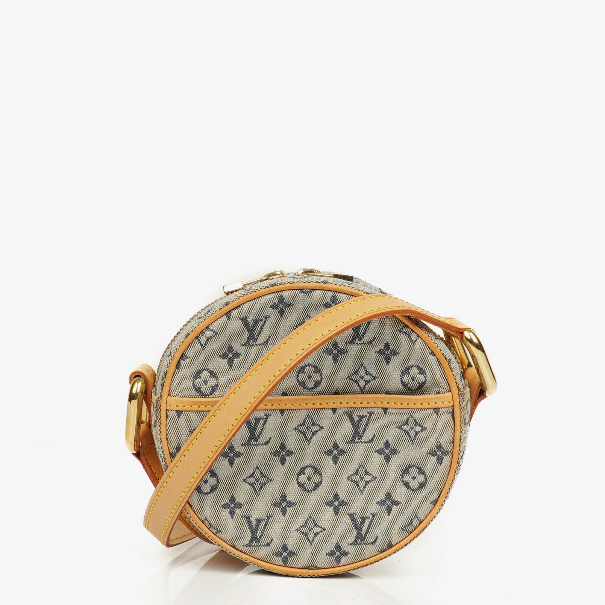 Louis Vuitton Mini Jeanne PM Blue Monogram Mini Lin Shoulder Bag