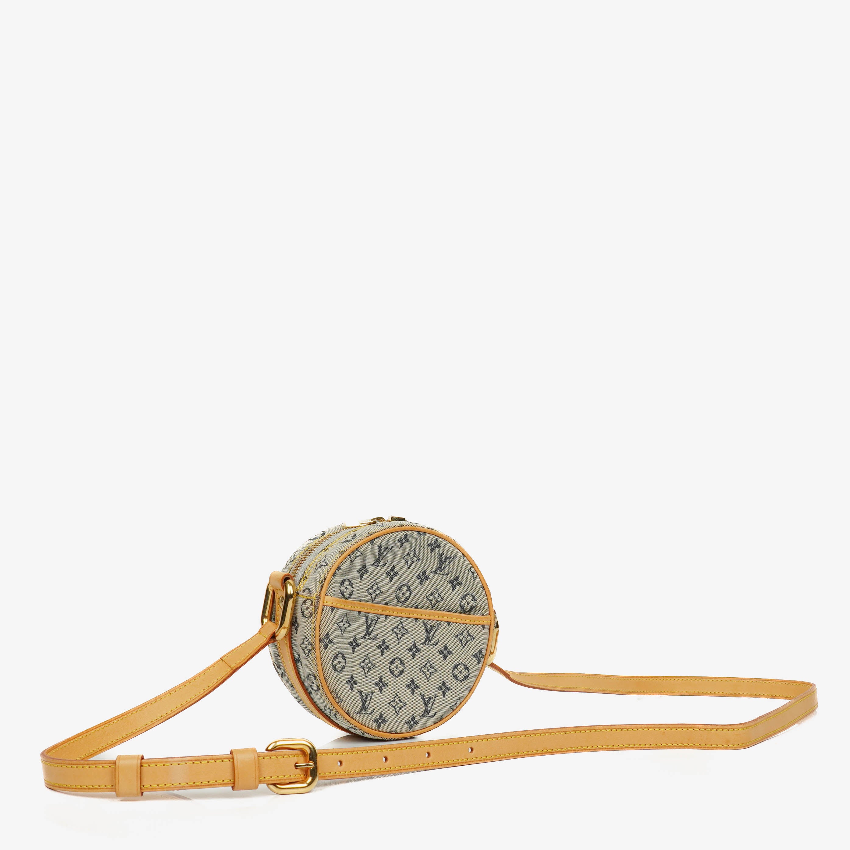 Louis Vuitton Mini Jeanne PM Blue Monogram Mini Lin Shoulder Bag