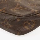 Louis Vuitton Pochette Accessoires Monogram Canvas Clutch Handbag