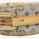 Sac à bandoulière Louis Vuitton Mini Jeanne PM en Monogram Mini Lin bleu