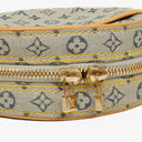 Sac à bandoulière Louis Vuitton Mini Jeanne PM en Monogram Mini Lin bleu