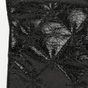 Chanel Mademoiselle Flap Bag In Black Glazed Crackled Calfskin And Silver-Tone Hardware
