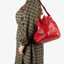 Louis Vuitton Petit Noe Rote EPI Leder Schultertasche