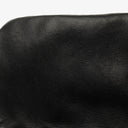 Chanel Mademoiselle Flap Bag In Black Glazed Crackled Calfskin And Silver-Tone Hardware