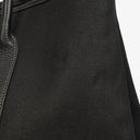 Hermes Garden Party 36 MM Black Negonda And Toile With Palladium Hadware