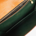 Louis Vuitton Pochette Sellier Dragonne Cognac Epi Clutch