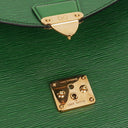 Louis Vuitton Serviette Ambassador Green EPI Leather Briefcase