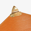 Louis Vuitton Pochette Sellier Dragonne Cognac Epi Clutch
