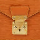Louis Vuitton Pochette Sellier Dragonne Cognac Epi Clutch