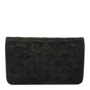 Chanel Classic Full Flap Bag Black Quilted Suede