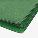 Louis Vuitton Serviette Ambassador Green EPI Leather Briefcase