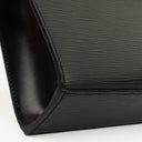 Louis Vuitton Black EPI Leather Malesherbes Handbag
