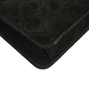 Chanel Classic Full Flap Bag Black Quilted Suede