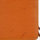 Louis Vuitton Pochette Sellier Dragonne Cognac Epi Clutch