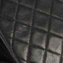 Chanel Medium Classic Single Flap Bag Black Quilted Lambskin With 24K Gold-Plated Hardware