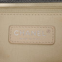 Chanel Black Quilted Glazed Calfskin Double Stitch Flap Bag